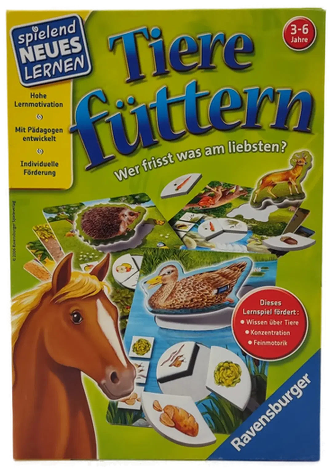 Ravensburger 25035 - Tiere füttern - Bild 1