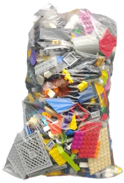 1,5 Kilo Lego Steine gemischt - Bild 2