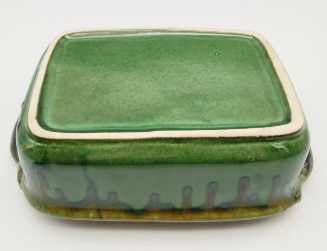 Bunte Auflaufform Keramik - 14x16x8cm – Bild 4