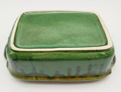 Bunte Auflaufform Keramik - 14x16x8cm - Bild 4