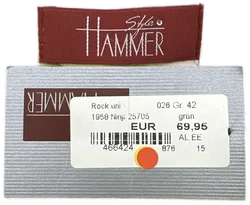 Hammer Style - Damen Rock mit Schal - Gr. 42 – Vorschau 4