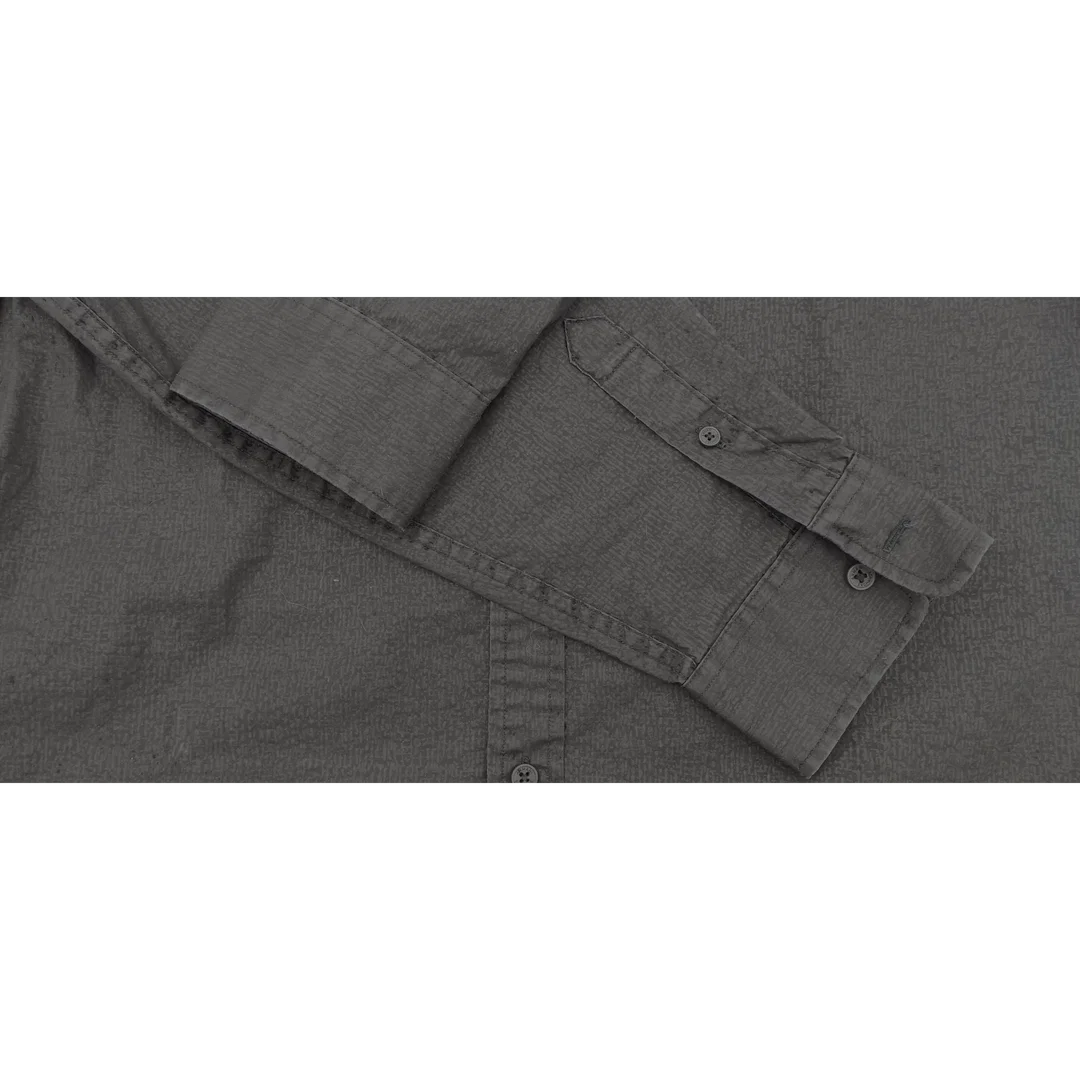 Armani Exchange Herren Hemd schwarz Gr. L – Bild 4