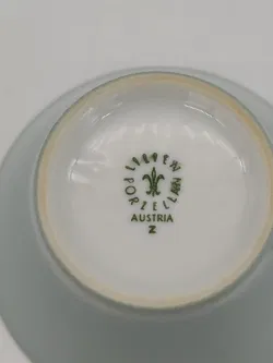 Lilienporzellan Kaffeetasse DAISY 18 - graublau - Bild 3