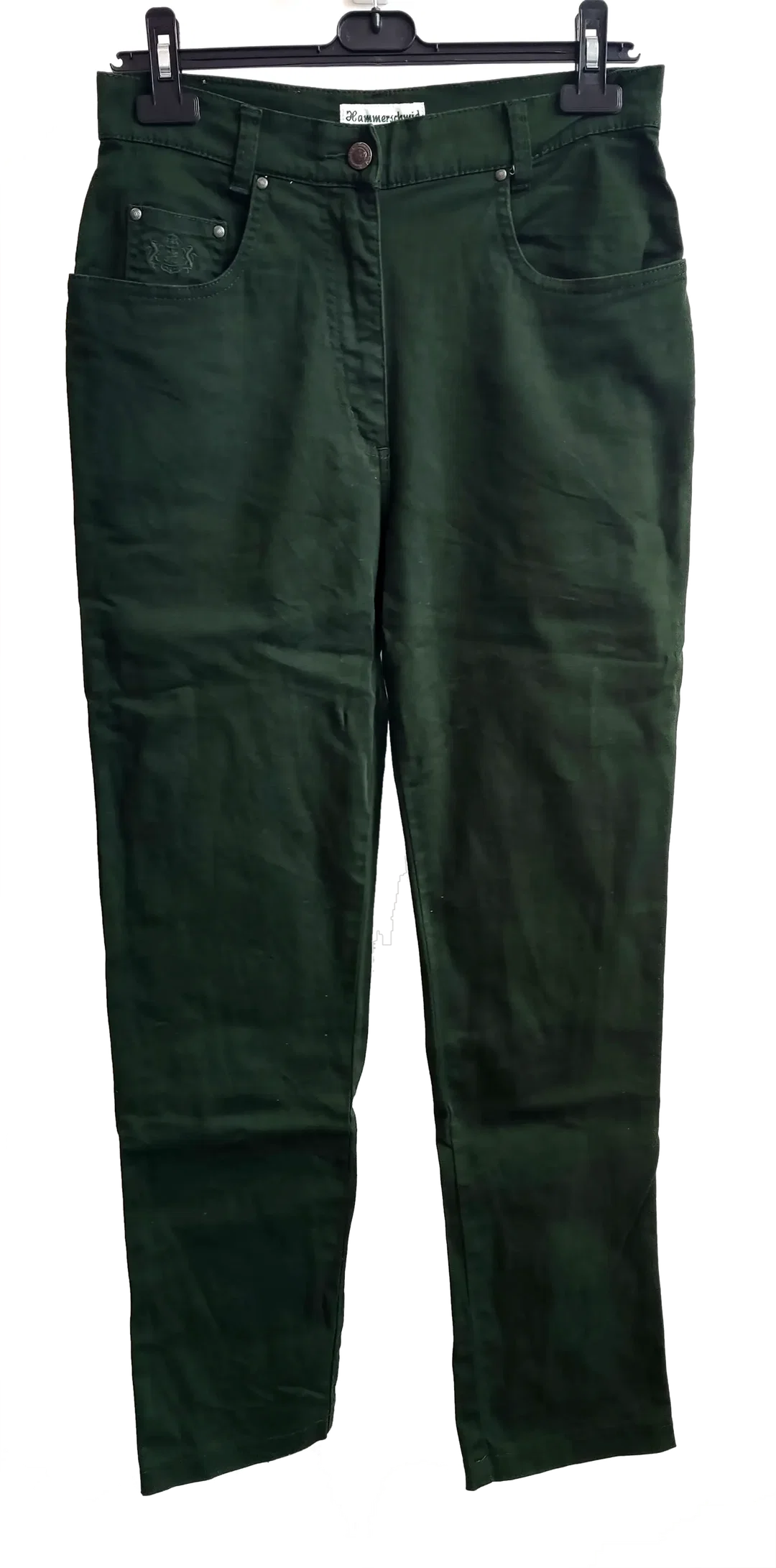 Hammerschmid Damen Trachtenjeans dunkelgrün - Gr. 40 – Bild 1