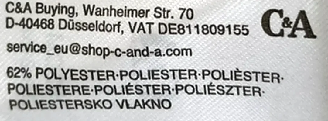 C&A Kinder Weihnachtspullover weiß gemustert Gr. 92 – Bild 4