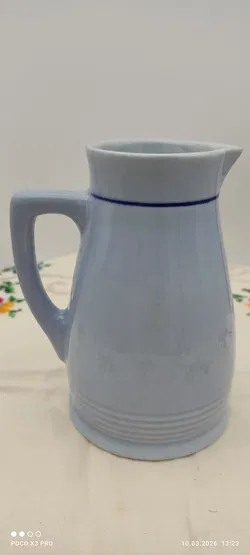 Lilien Porzellan Set, 1 Kanne + 4 Becher | Retro-Charme - Bild 7