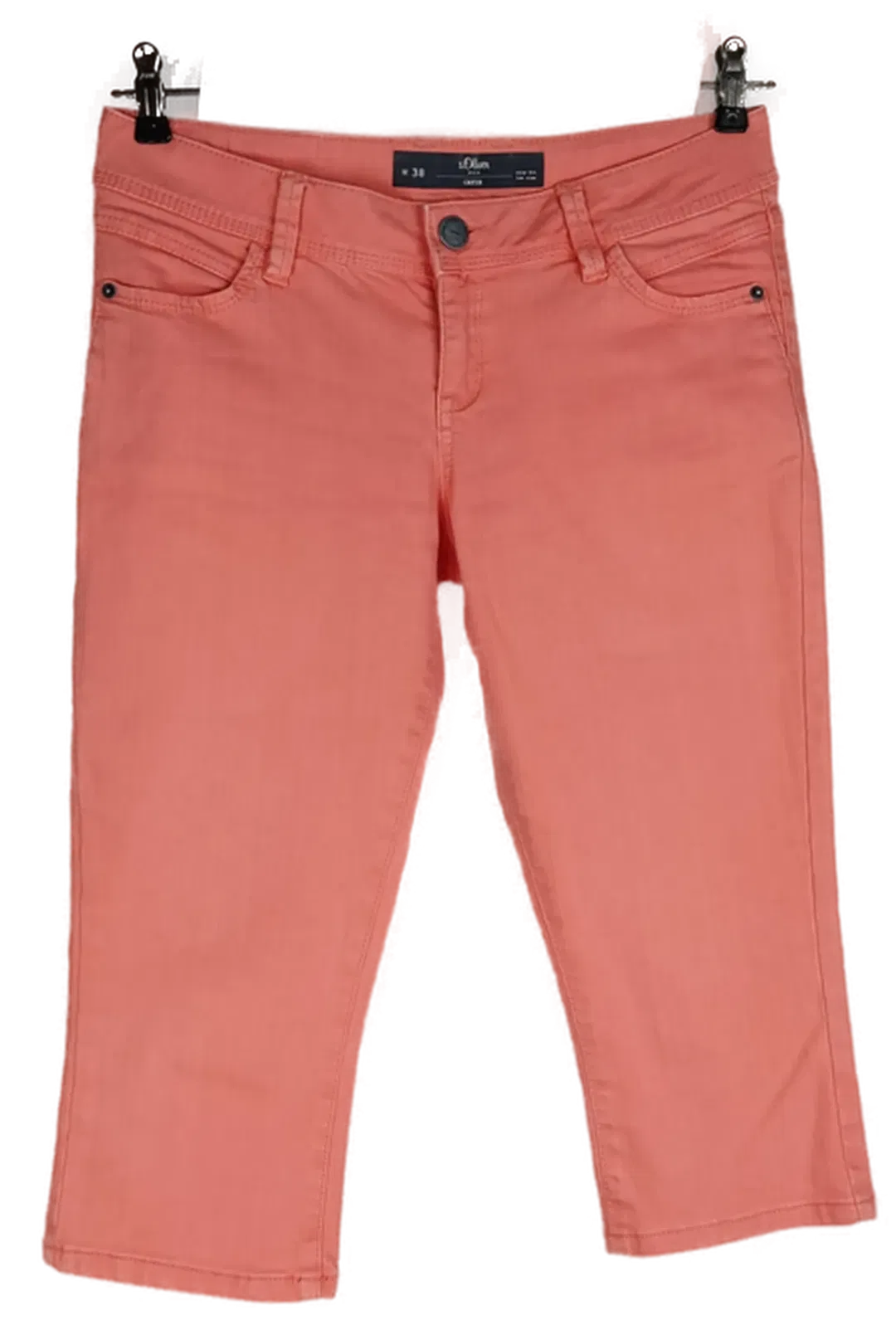 s.Oliver Damen 3/4 Hose apricot - M/38 - Bild 4