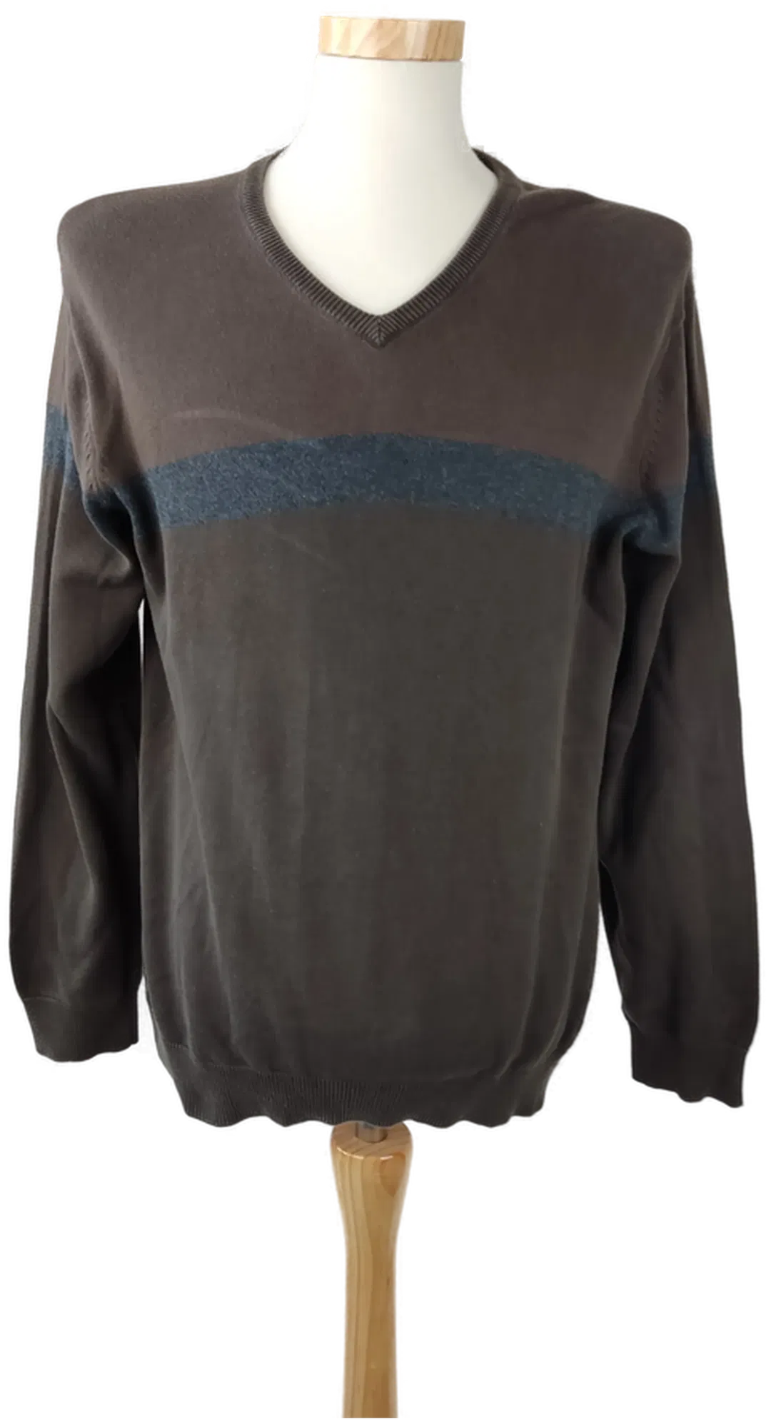 Esprit Herrenpullover braun, blau - M - Bild 1