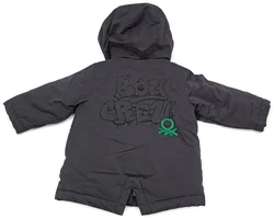 United Colors of Benetton Kinderjacke grau Gr. 68 - Bild 2