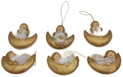 6x Weihnachtsbaumschmuck 