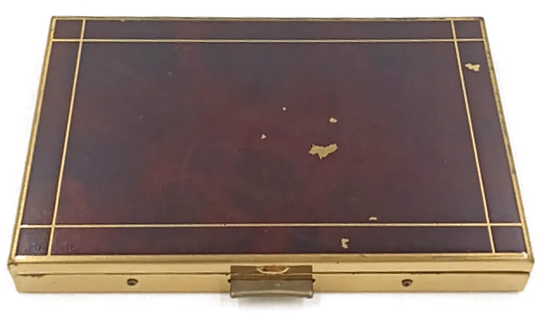 Vintage Art Déco Zigarettenetui – Bild 2