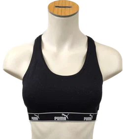 Puma Sport-BH schwarz Gr. M