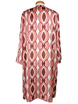 biancoghiaccio Damen Midikleid, multicolor - Gr. XXL  - Bild 2