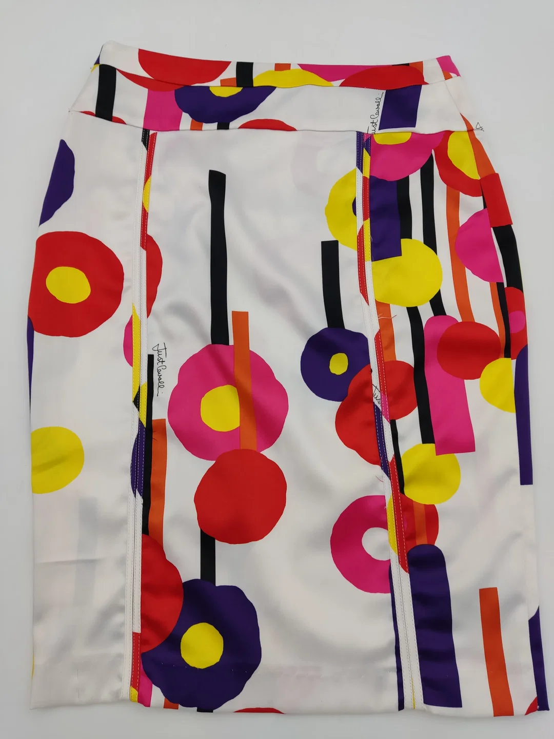 Just Cavalli Damen Rock mehrfarbig Gr. IT 40 – Bild 4