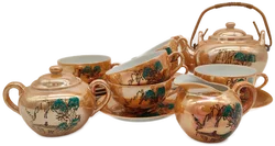 Chinesisches Kaffeegeschirr Sonstige Gold | Orientalischer Glanz - Bild 3