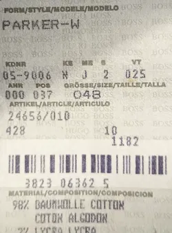 Boss Herren Hosen braun Gr. 48 - Bild 3