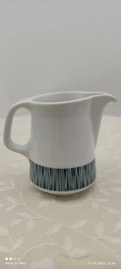 Lilien Porzellan Milchkanne Neuwertig | Retro-Charme - Bild 2