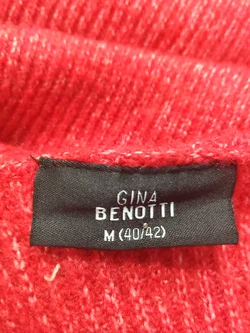 BENOTTI Midikleid in Rot mit Rollkragen | Kuscheliger Stil – Vorschau 4