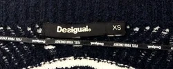 Desigual Damen Strickweste blau-weiß gestreift - XS - Bild 4