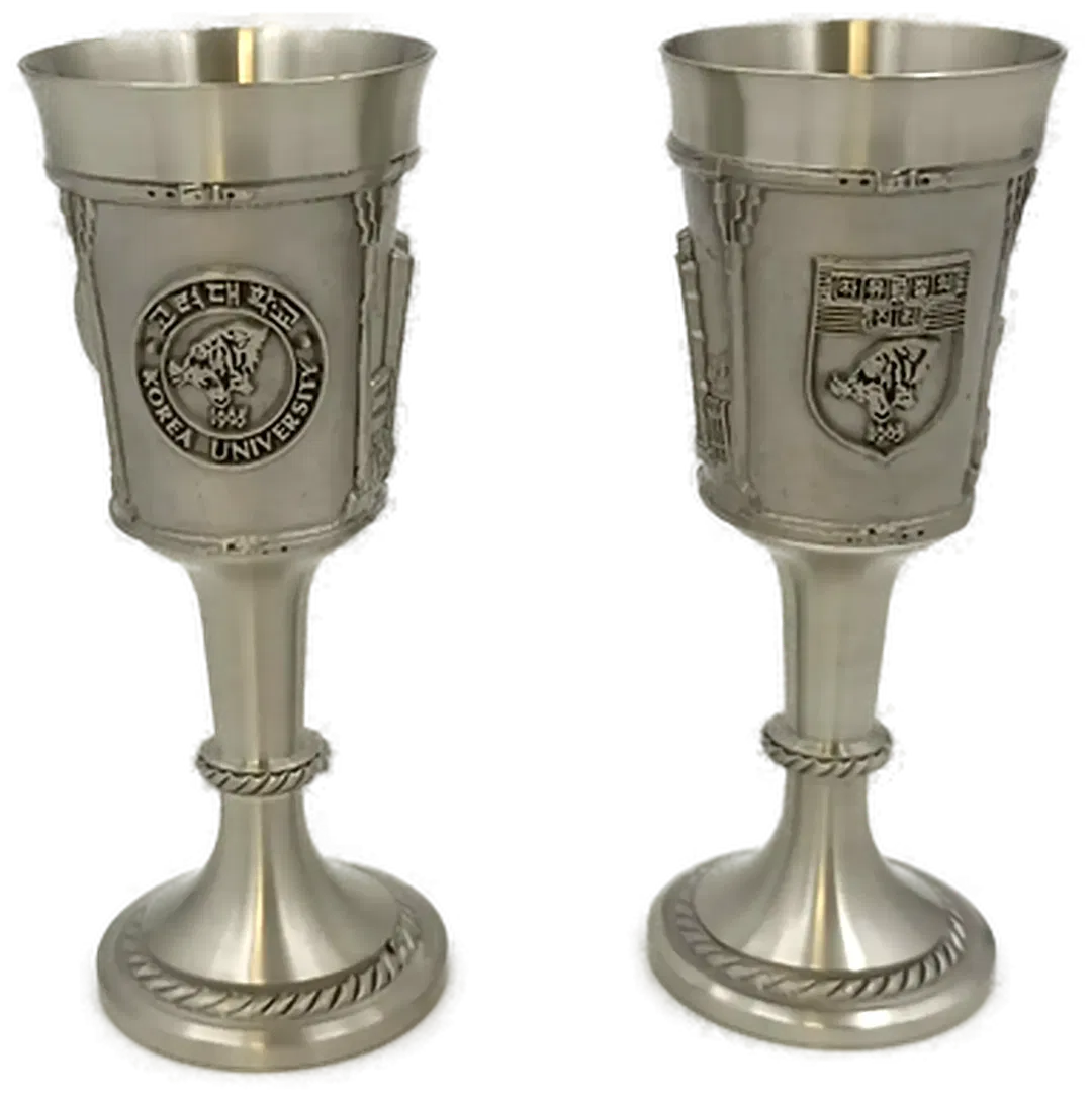 Korea University Schnaps/Likör-Zinnbecher (2 Stk.) - Bild 1