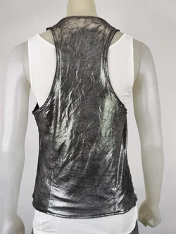 Miss Sixty, Gilet Metallic, Gr. M,  – Vorschau 2