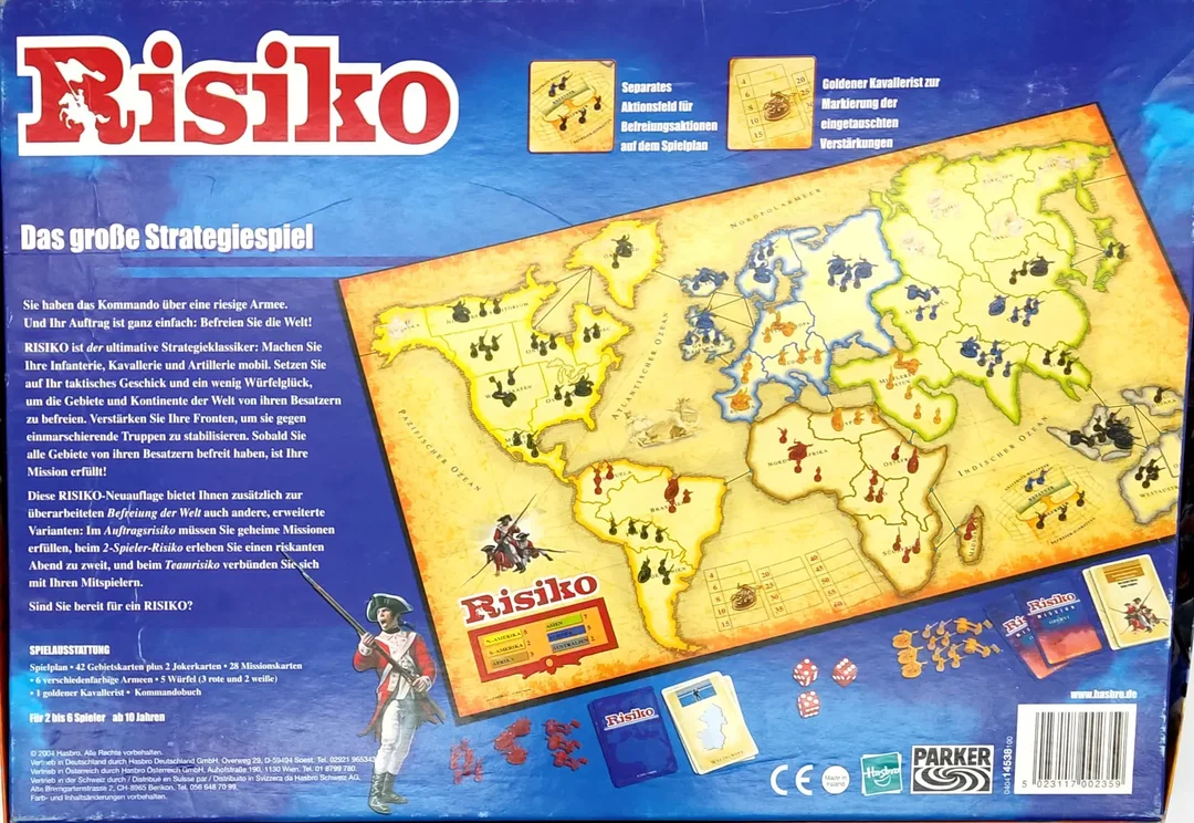 Risiko - das große Strategiespiel - PARKER – Bild 2