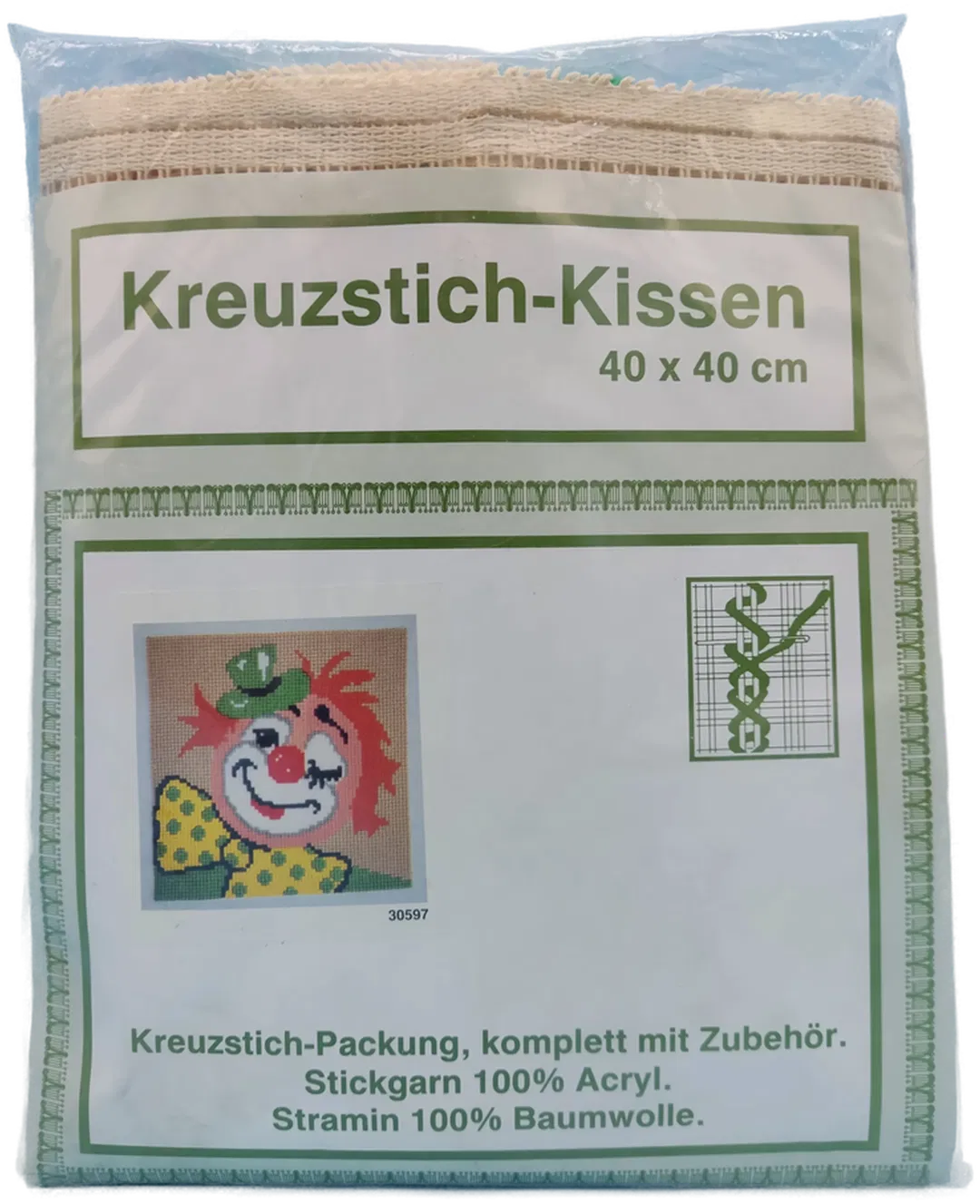 Kreuzstich-Kissen 40 x 40 cm - Bild 4