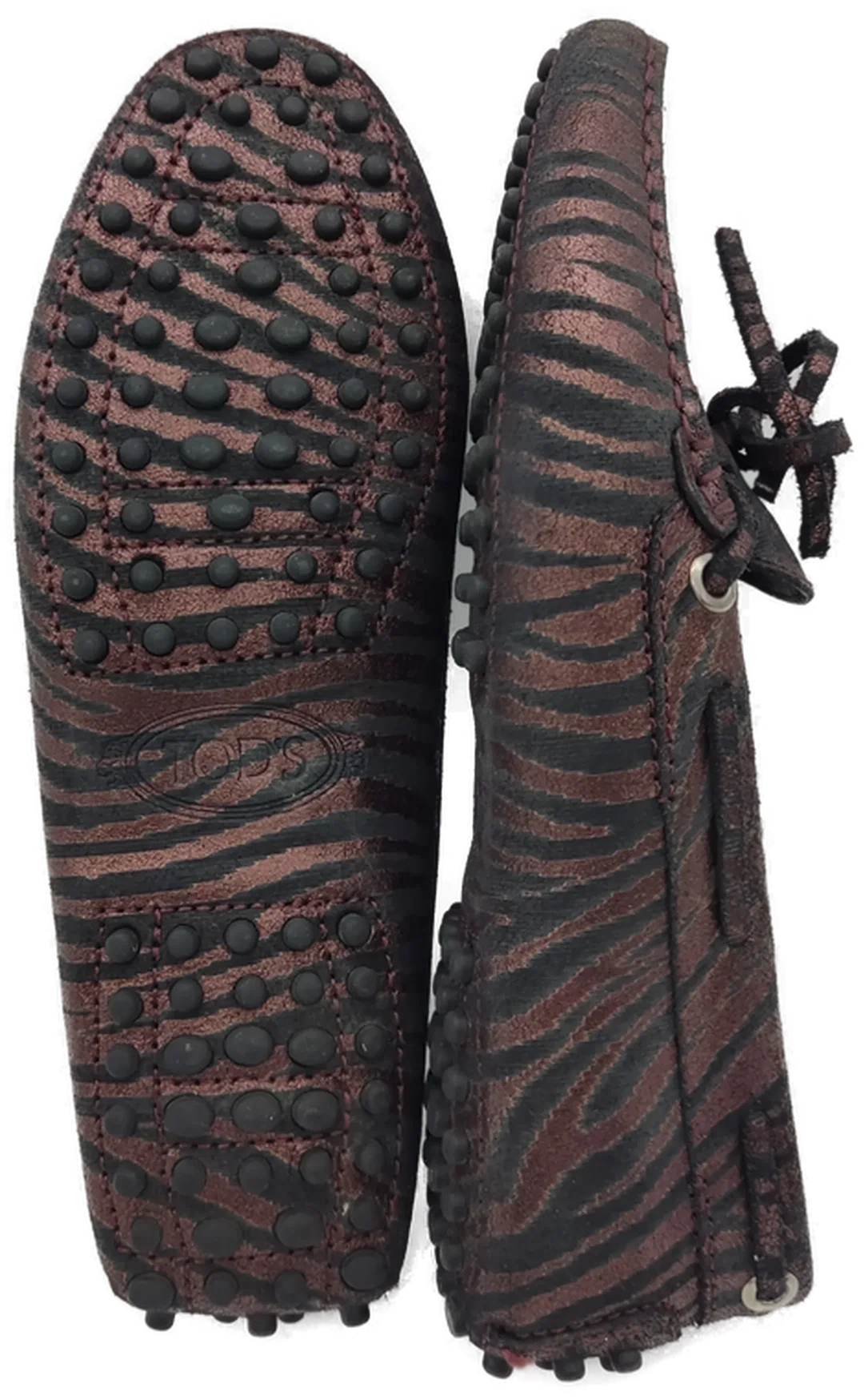 Tod´s Damen Mokkassin animal print Gr. 35 – Bild 3