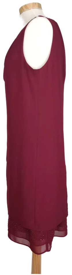 Street One Damen Midikleid weinrot - S/36 – Vorschau 3
