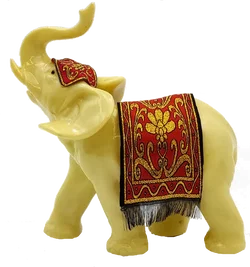 Vintage Elefant aus Galalith (Kunsthorn) - Bild 2