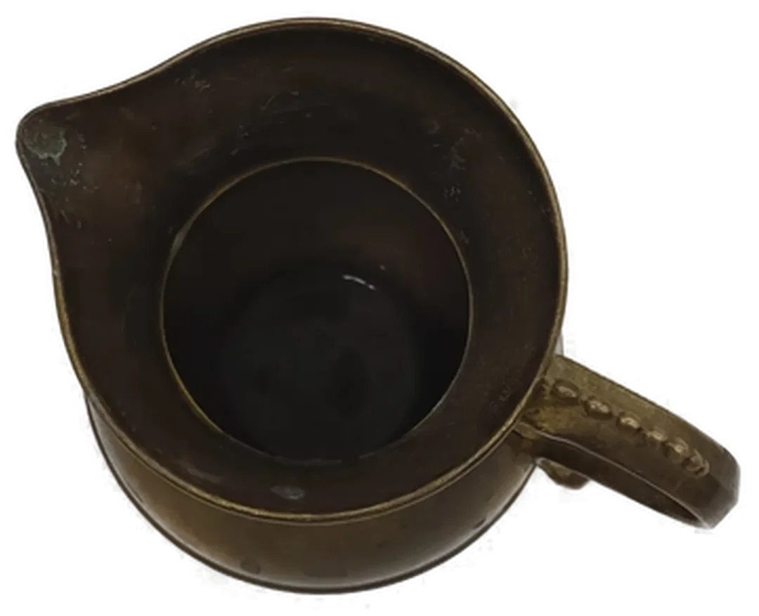 Kanne aus Messing, Höhe 17cm – Bild 2