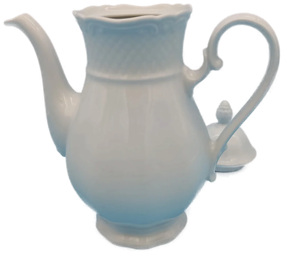 Eschenbach Kaffeekanne weiß  – Bild 3