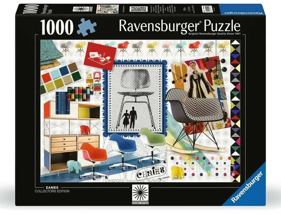 Ravensburger Puzzle „Eames Chairs – Collectors Edition“ – 1000 Teile – Premium Puzzle - Bild 1
