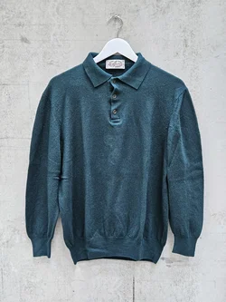 LES JAQUELINES Herren Pullover, grün - Gr. S – Vorschau 1