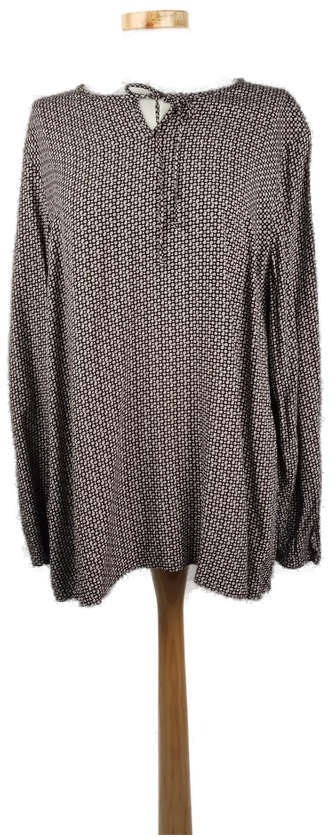 Bonita Damenbluse langarm gepunktet - XXL/44 - Bild 1