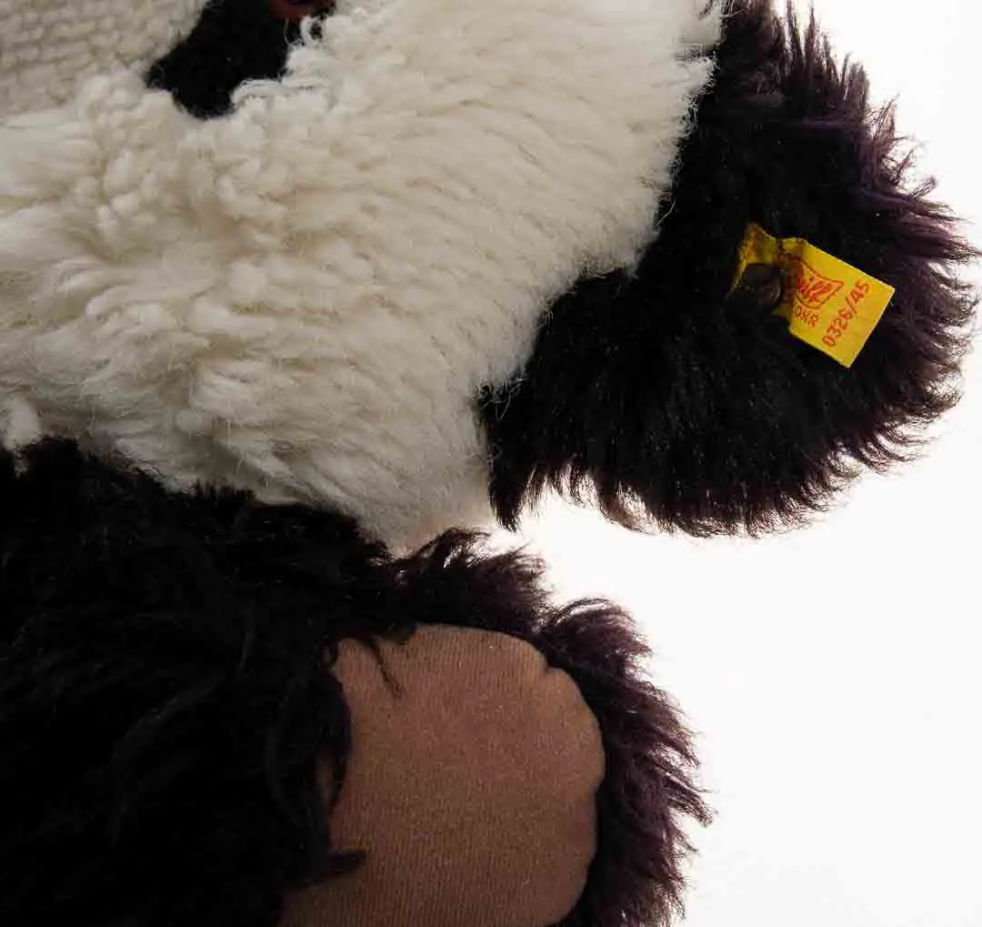 STEIFF Pandabär Stofftier in schwarz-weiß, Höhe 50cm – Bild 3