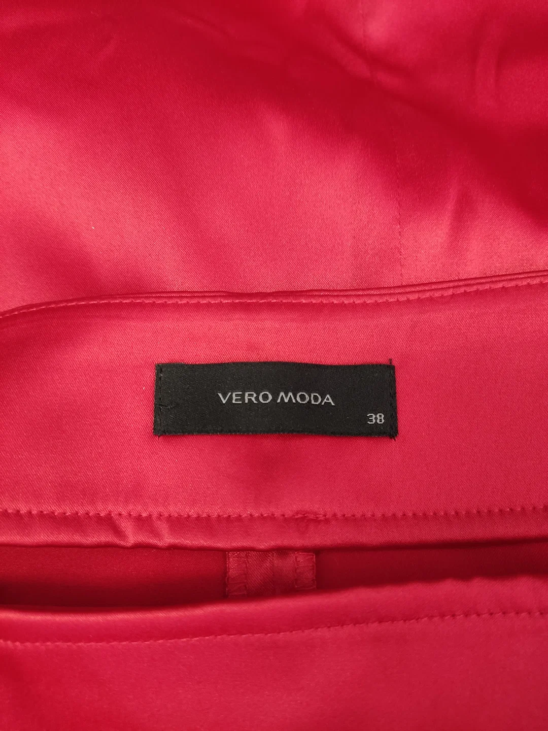 Zweiteiler Abendkleid Vero Moda Rot Größe 38 | Party-Eleganz – Bild 5