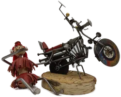 Deko Motorrad Ohne Marke Gut Erhalten | Industrial-Flair - Bild 3