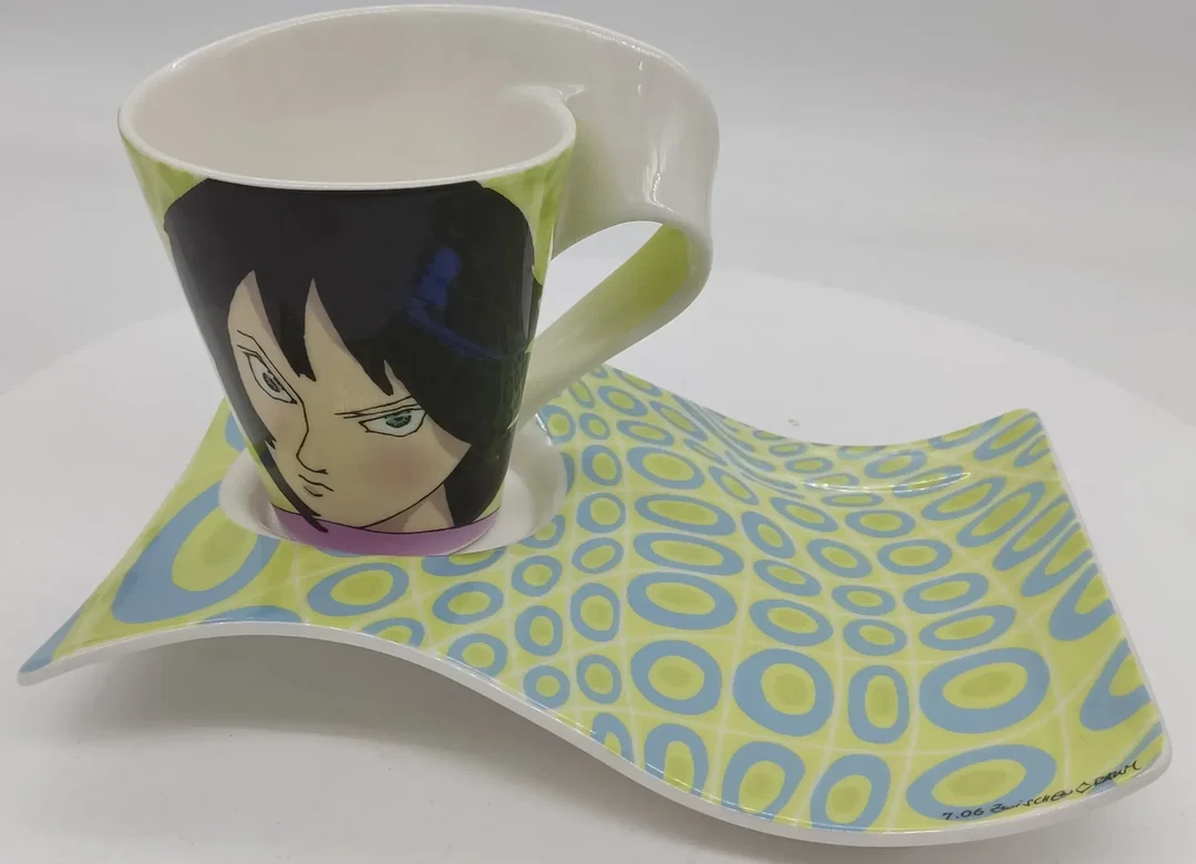 Villeroy und Boch Sammeltasse mit Teller Serie 7.06 "Zwischen Raum" Kaffetasse/Teetasse – Bild 5
