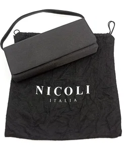 Nicoli Damen Clutch schwarz - Bild 10