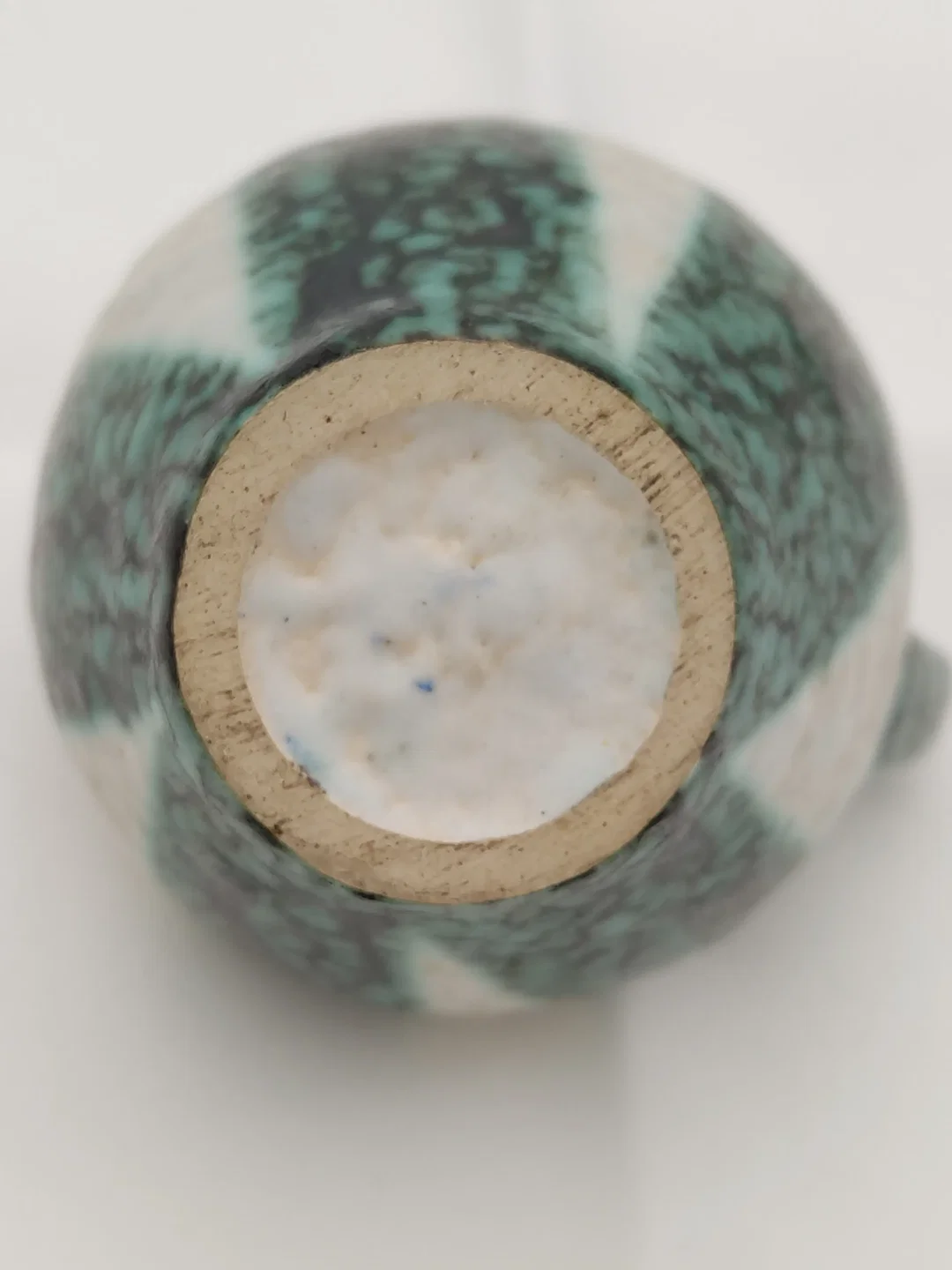 Vintage-Henkelkrug von Ruscha mit ikonischem "Zebra" Dekor, Höhe 7,5cm – Bild 4