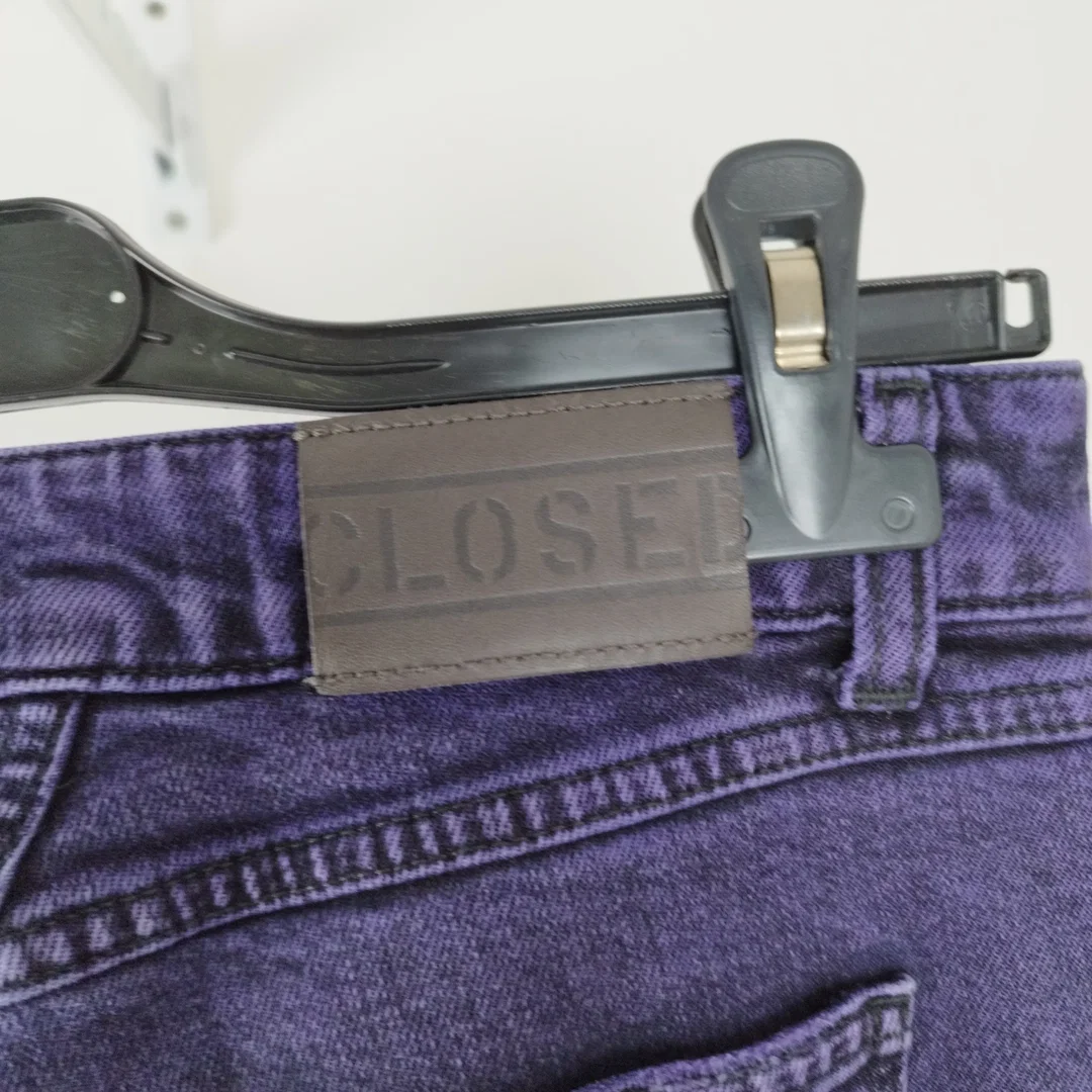 Closed Violette Jeans Handgemacht - IT 25 / 98% Baumwolle, 2% Elasthan – Bild 3