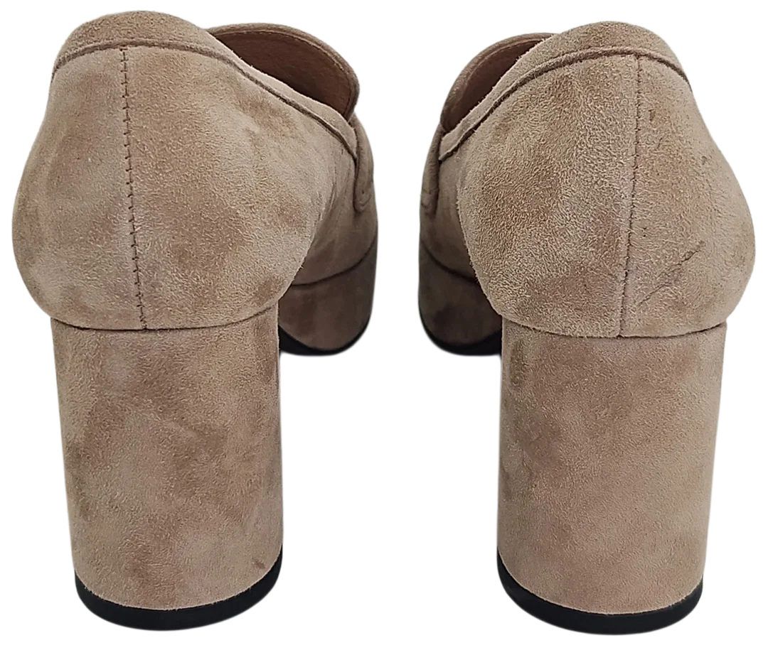 BIBI LOU Damen Plateau Schuhe, beige - Gr. 38 – Bild 5
