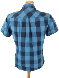 Esprit Herrenhemd blau, dunkelblau kariert - M (Slim fit) - Bild 3