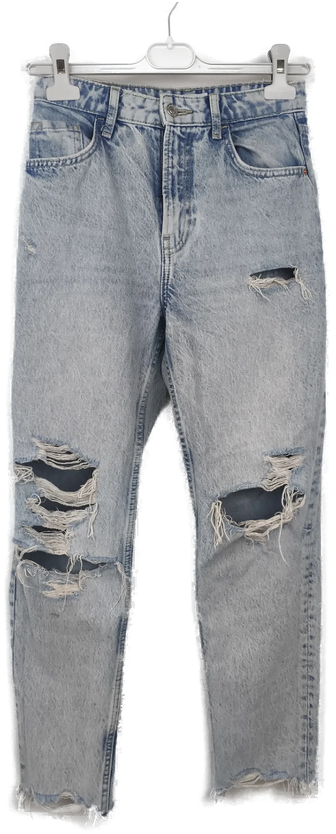 Bershka, Damenjeans, Gr. 34 - Bild 1