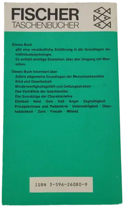 Menschenkenntnis - Alfred Adler - Bild 2