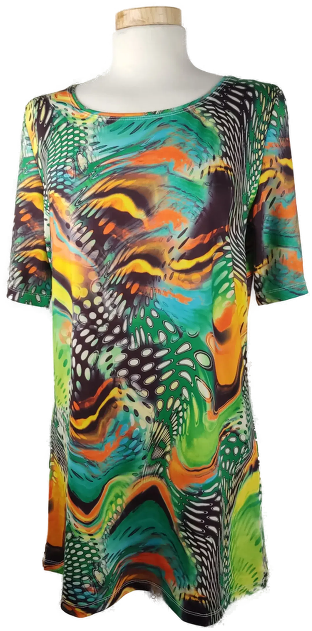 Damen T-Shirt bunt - 38/M - Bild 4