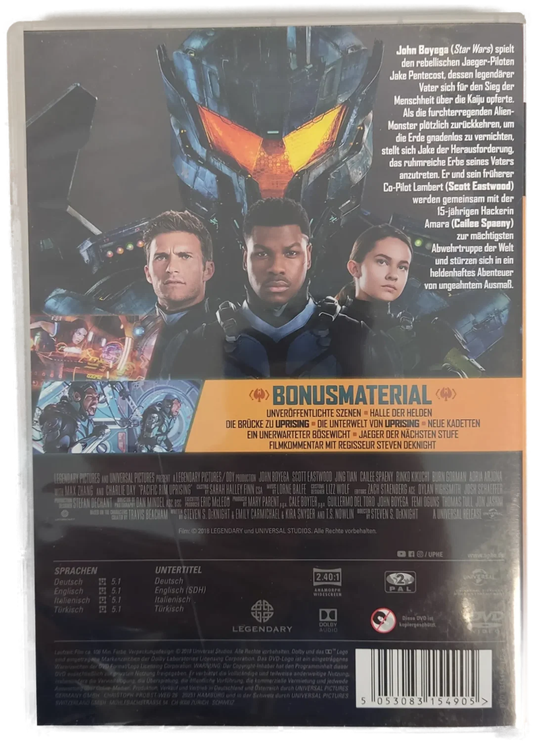 PACIFIC RIM Uprising - DVD  – Bild 2