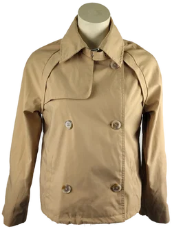 AMISU Damenjacke Beige, Klassischer Kragen | Casual-Chic
