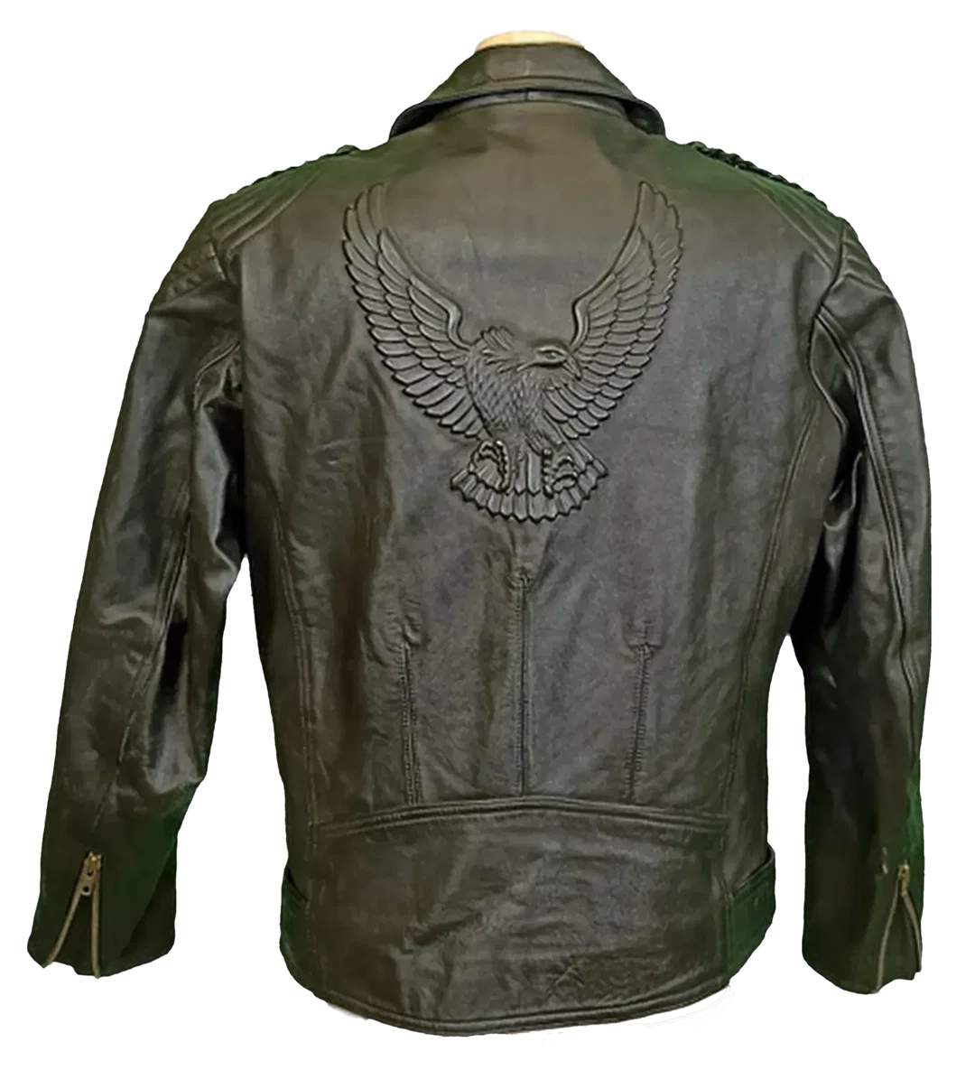 IXS Herren Leder Motorradjacke Biker Basics schwarz Gr. L – Bild 2